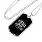 Vintage Aged To Perfection - Luxury Dog Tag Necklace