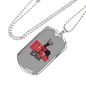 Best Buckin' Dad - Luxury Dog Tag Necklace