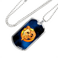 Zodiac Sign Aries - Luxury Dog Tag Necklace