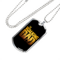 The Walking Dad - Luxury Dog Tag Necklace