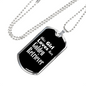 Golden Retriever v2 - Luxury Dog Tag Necklace