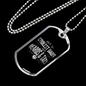 Only The Coolest Dads Have Beards & Tats - Luxury Dog Tag Necklace