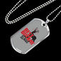 Best Buckin' Dad - Luxury Dog Tag Necklace