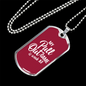 My Game Is Weak - Luxury Dog Tag Necklace