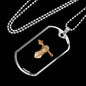 Ukrainian Tank Forces - Luxury Dog Tag Necklace