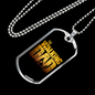 The Walking Dad - Luxury Dog Tag Necklace
