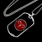 Zodiac Sign Aries v2 - Luxury Dog Tag Necklace