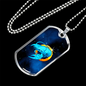 Zodiac Sign Cancer - Luxury Dog Tag Necklace