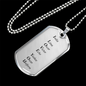 I Love You v2 - Luxury Dog Tag Necklace