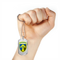 57th Motorized Infantry Brigade (Ukraine) - Luxury Dog Tag Necklace