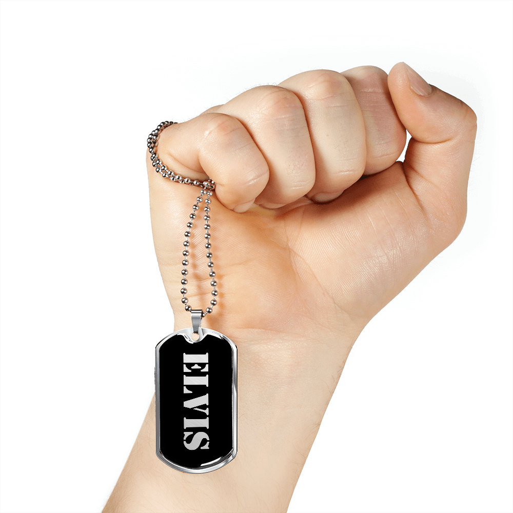 Elvis v2 - Luxury Dog Tag Necklace