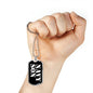 Navy Son v3 - Luxury Dog Tag Necklace