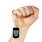 To Be A Dad - Luxury Dog Tag Necklace