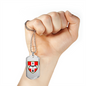 39th Air Defence Missile Regiment (Ukraine) - Luxury Dog Tag Necklace