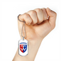 58th Motorized Infantry Brigade (Ukraine) v2 - Luxury Dog Tag Necklace