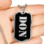 Don v3 - Luxury Dog Tag Necklace