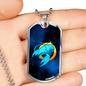 Zodiac Sign Cancer - Luxury Dog Tag Necklace