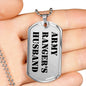 Army Ranger's Husband - Luxury Dog Tag Necklace