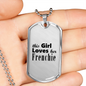 Frenchie - Luxury Dog Tag Necklace