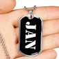 Jan v2 - Luxury Dog Tag Necklace