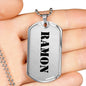 Ramon - Luxury Dog Tag Necklace