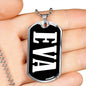 Eva v02 - Luxury Dog Tag Necklace