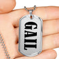 Gail v01 - Luxury Dog Tag Necklace