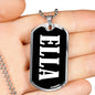 Ella v02 - Luxury Dog Tag Necklace