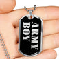 Army Boy v2 - Luxury Dog Tag Necklace