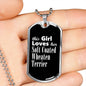 Soft Coated Wheaten Terrier v2 - Luxury Dog Tag Necklace