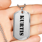 Kurtis - Luxury Dog Tag Necklace