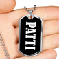 Patti v03 - Luxury Dog Tag Necklace