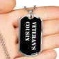 Veteran's Cousin v3 - Luxury Dog Tag Necklace
