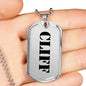 Cliff - Luxury Dog Tag Necklace