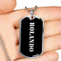 Rolando v3 - Luxury Dog Tag Necklace