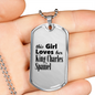 King Charles Spaniel - Luxury Dog Tag Necklace