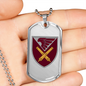 148th Self-Propelled Howitzer Battalion (Ukraine) - Luxury Dog Tag Necklace