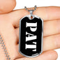 Pat v2 - Luxury Dog Tag Necklace