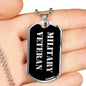 Military Veteran v2 - Luxury Dog Tag Necklace