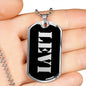 Levi v3 - Luxury Dog Tag Necklace
