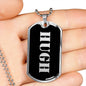 Hugh v3 - Luxury Dog Tag Necklace