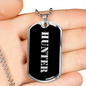 Hunter v2 - Luxury Dog Tag Necklace