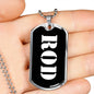 Rod v2 - Luxury Dog Tag Necklace