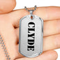 Clyde - Luxury Dog Tag Necklace