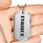 Enrique - Luxury Dog Tag Necklace