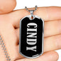 Cindy v01s - Luxury Dog Tag Necklace