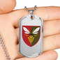 38th Air Defence Missile Regiment (Ukraine) - Luxury Dog Tag Necklace