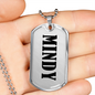 Mindy v01 - Luxury Dog Tag Necklace