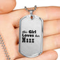 Manx - Luxury Dog Tag Necklace