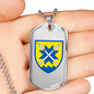 56th Motorized Infantry Brigade (Ukraine) - Luxury Dog Tag Necklace